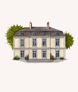 Custom Watercolour Wedding Venue Illustration