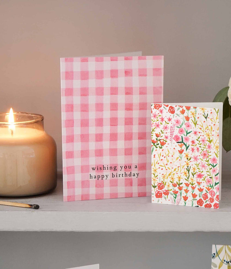 Ditsy Floral Card