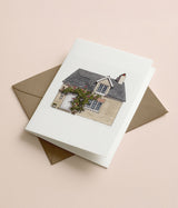 Custom Watercolour House Card