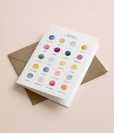 The Colours of Aquarius Card