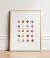 The Colours of Aries Print