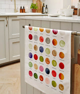 The Colours of The British Countryside Cotton Tea Towel