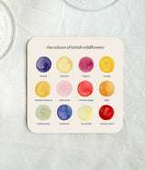 The Colours of British Wildflowers Coaster