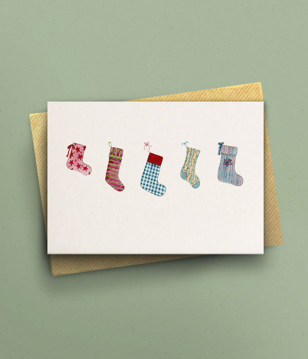 Christmas Stockings Card
