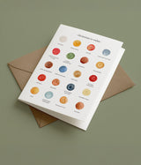 The Colours of Christmas in Wales Card