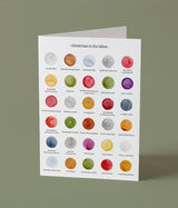 The Colours of Christmas in the Lakes Card