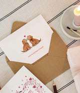 Cockapoo Valentine's Card