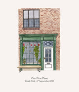 Custom First Date Illustration