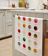 The Colours of Edinburgh Cotton Tea Towel