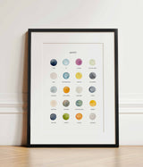 The Colours of Gemini Print