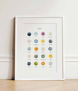 The Colours of Gemini Print