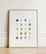 The Colours of Gemini Print