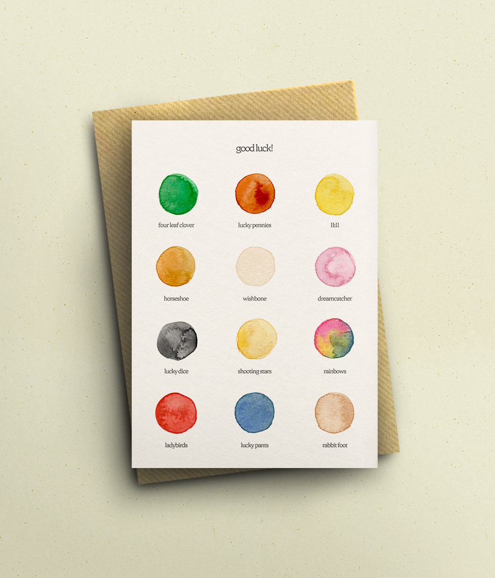Good Luck Colour Palette Card – bytillyillustration