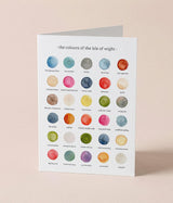 The Colours of The Isle of Wight Card