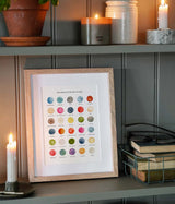 The Colours of The Isle of Wight Print