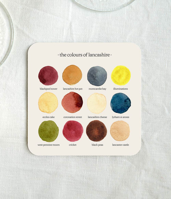 The Colours of Lancashire Coaster
