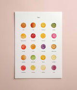 The Colours of Leo Print
