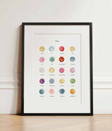 The Colours of Libra Print