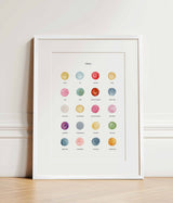 The Colours of Libra Print