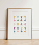The Colours of Libra Print