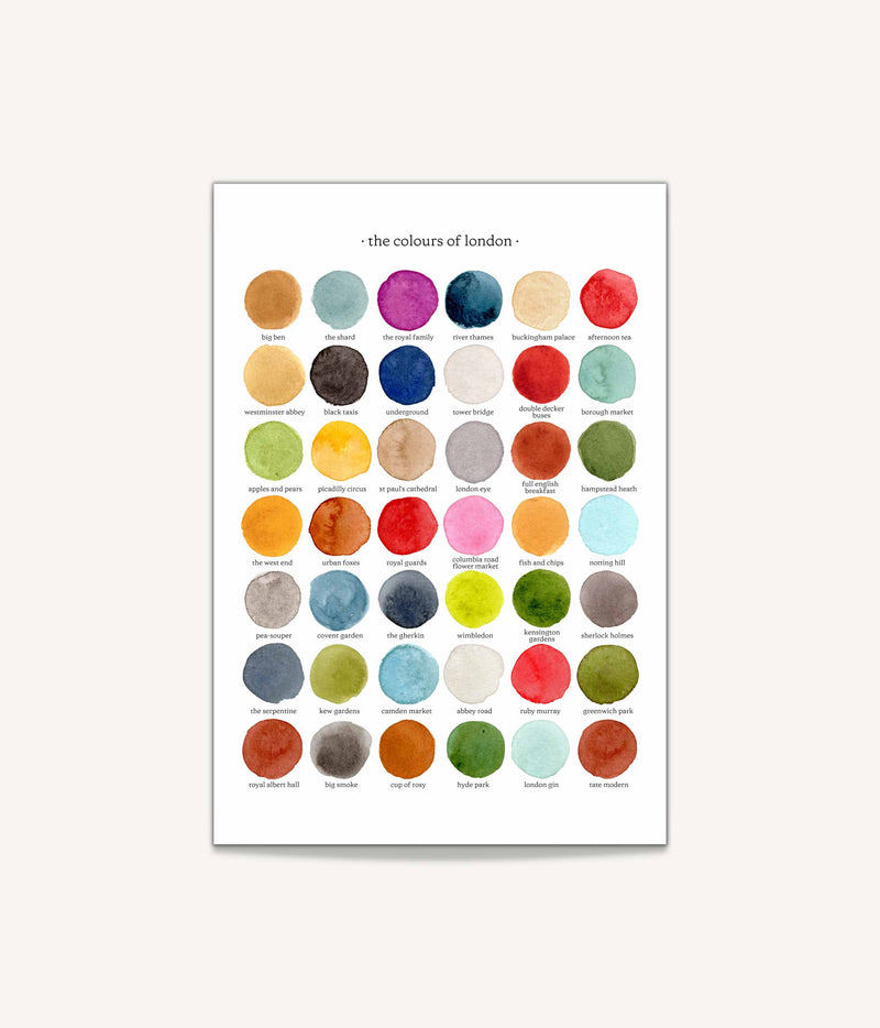 The Colours of London (Deluxe) Print