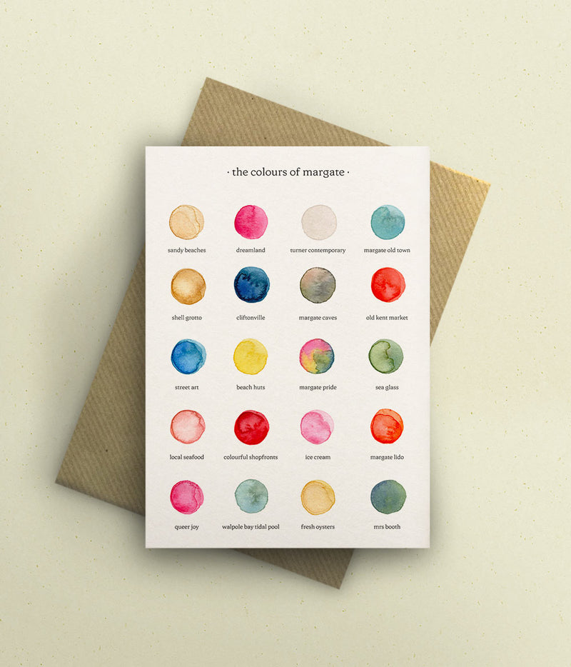 The Colours of Margate Card