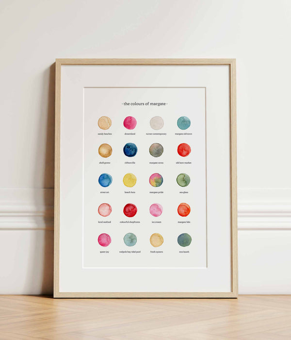 The Colours of Margate Print