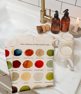 The Colours of The North East Cotton Tea Towel