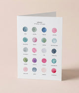 The Colours of Pisces Card