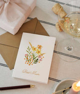 "Best Mum" Floral Mother's Day Card