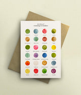 The Colours of Running in London Card