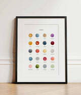 The Colours of Scorpio Print
