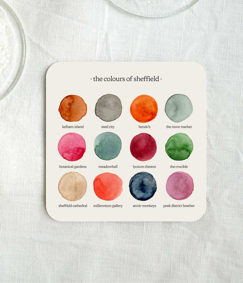 The Colours of Sheffield Coaster