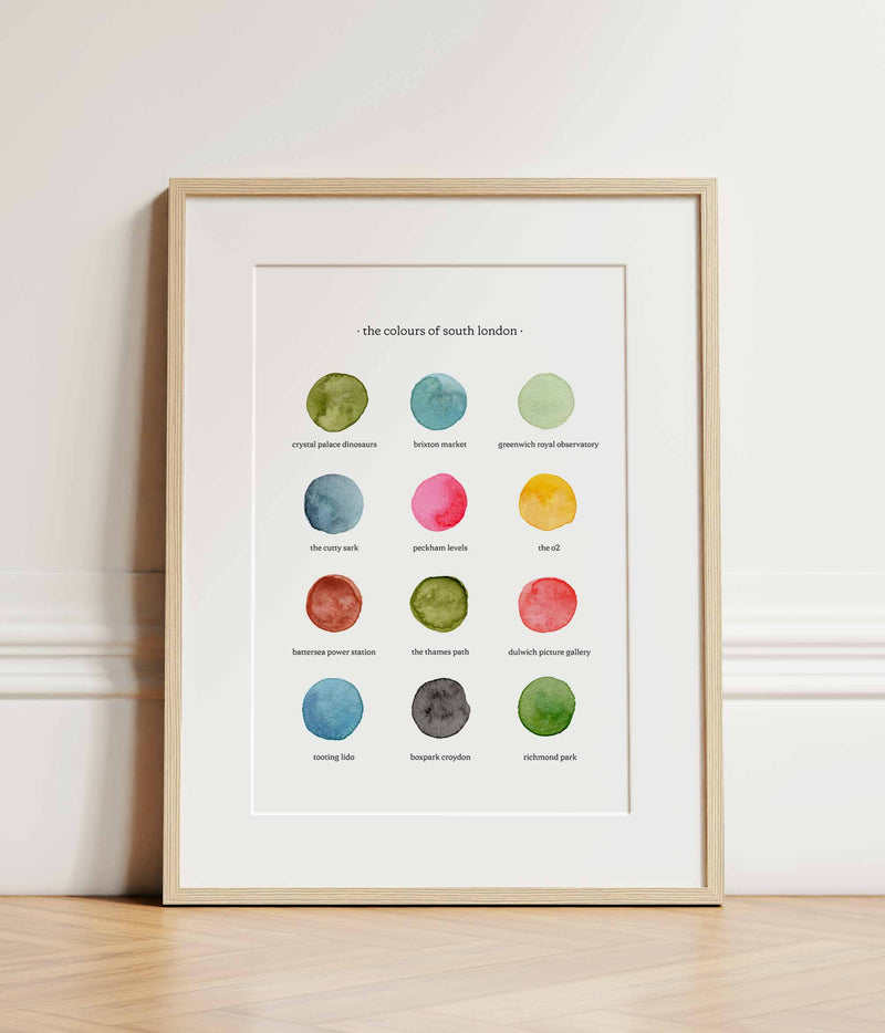 The Colours of South London Print