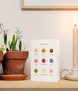 Custom Colours Of Mum Card