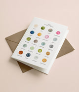 The Colours of Virgo Card