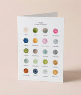 The Colours of Virgo Card