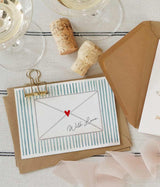 "With Love" Envelope Valentine's Card