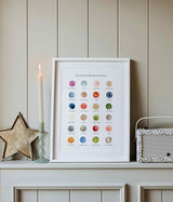 The Colours of the Yorkshire Moors Print