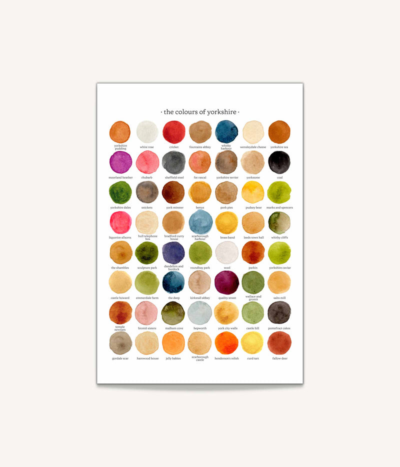 The Colours of Yorkshire (Deluxe) Print