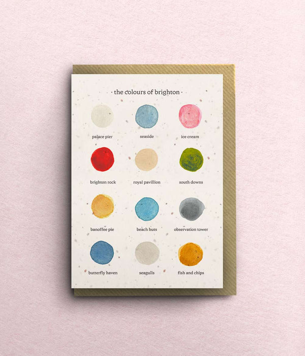 The Colours of Brighton Card