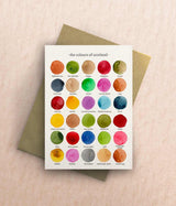 The Colours of Scotland Card