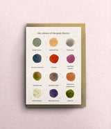 The Colours of The Peak District Card