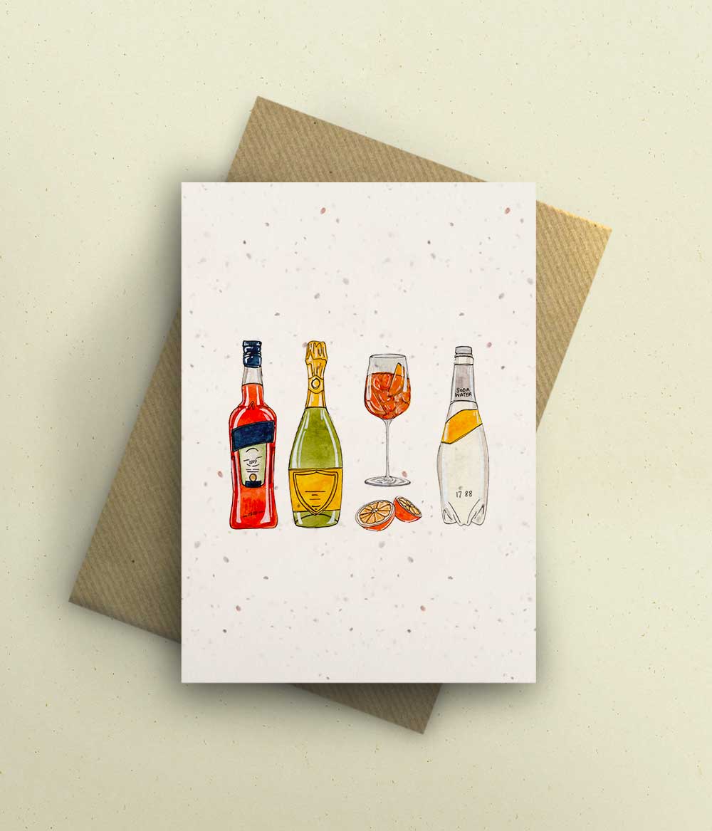 Aperol Spritz Card – bytillyillustration