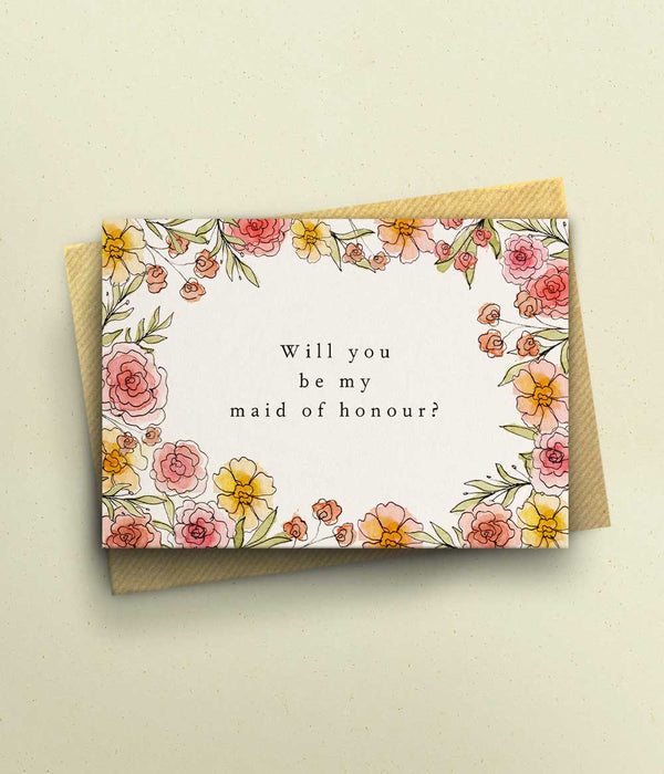 Hettie Bridesmaid Proposal Card