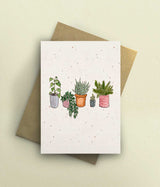 Houseplants Card