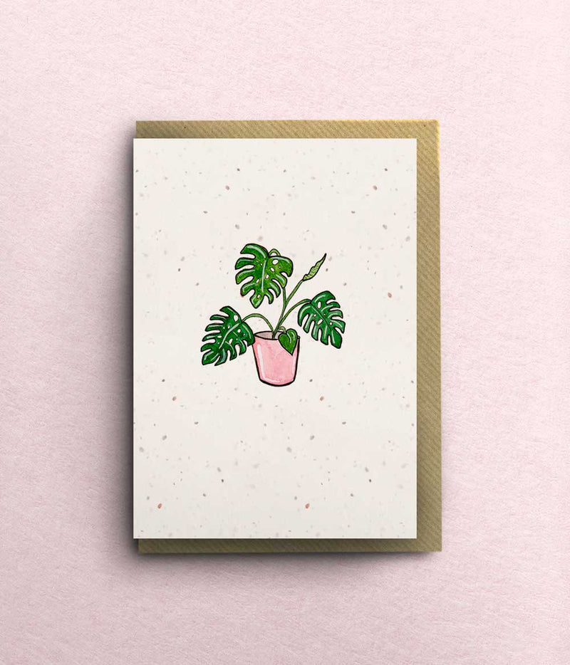 Monstera Card