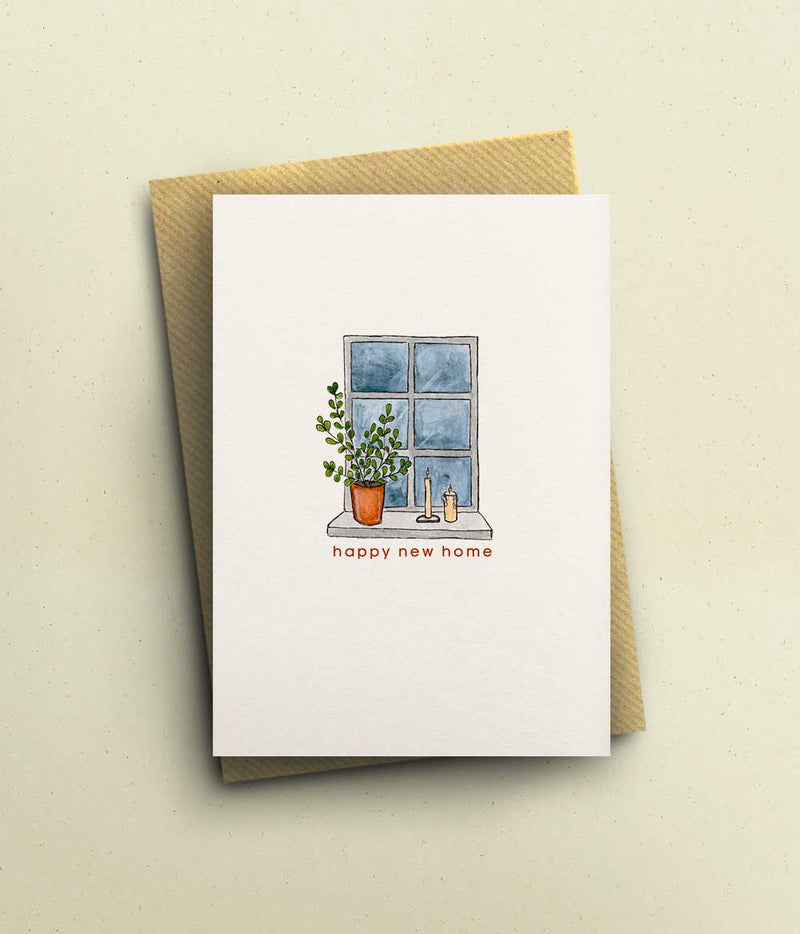 New Home Window Card