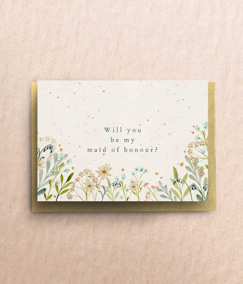 Felicity Bridesmaid Proposal Card - A6 - bytillyillustration