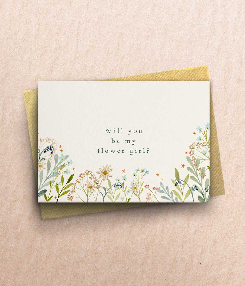 Felicity Bridesmaid Proposal Card - A6 - bytillyillustration